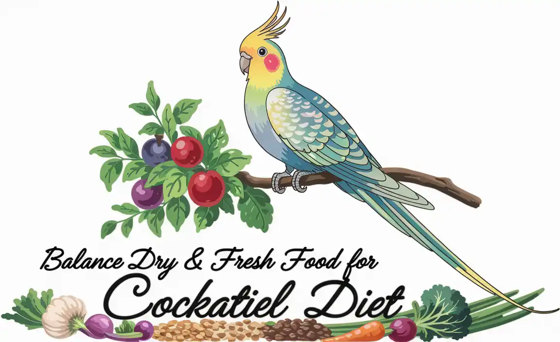 Balance Dry & Fresh Food For Cockatiel Diet