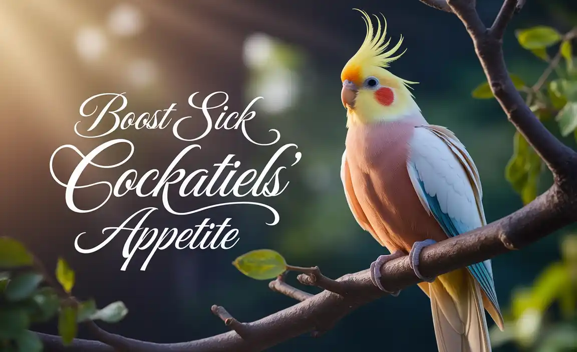 Boost Sick Cockatiels' Appetite