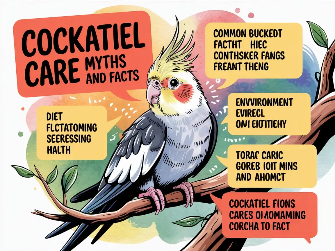 Cockatiel Care Myths and Facts
