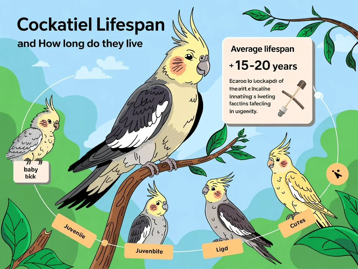 Cockatiel Lifespan How Long Do They Live