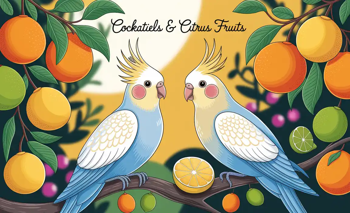 Cockatiels & Citrus Fruits