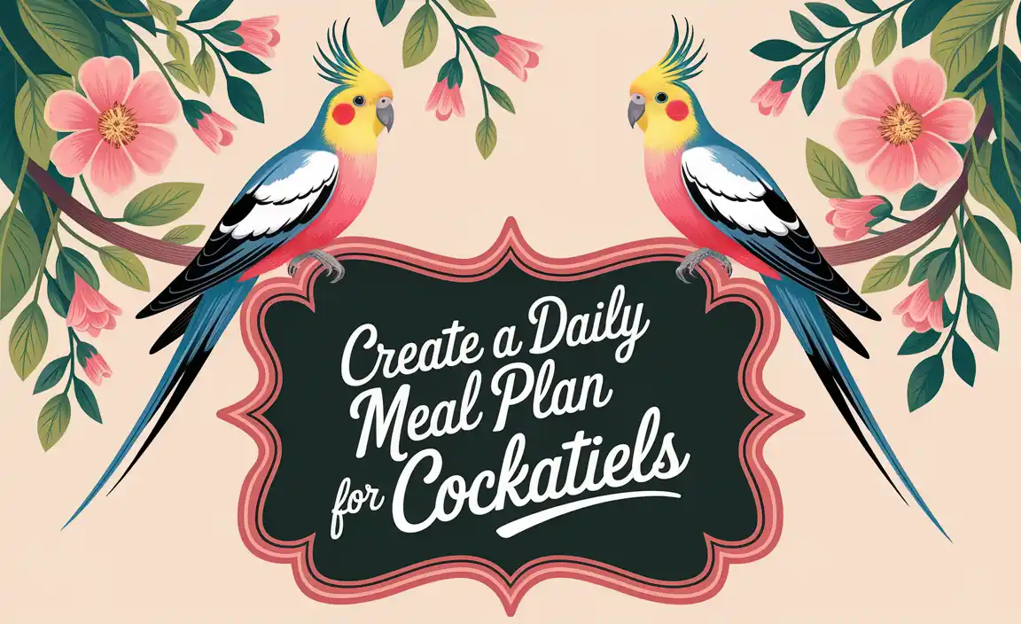 Create A Daily Meal Plan For Cockatiels
