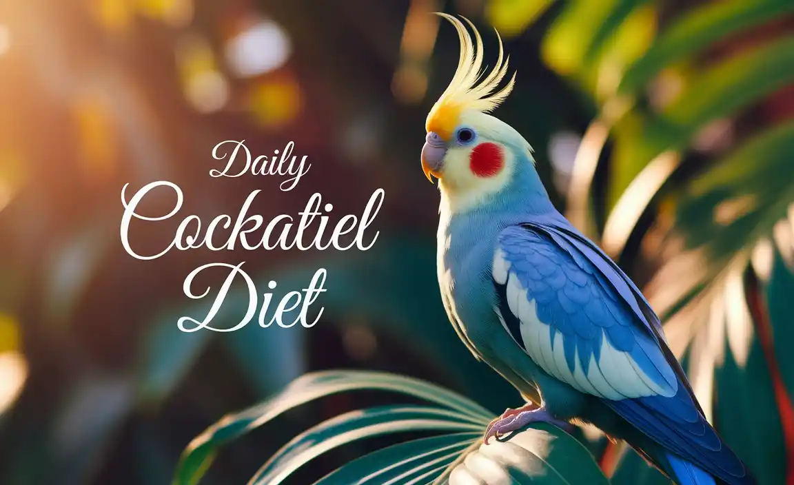 Daily Cockatiel Diet