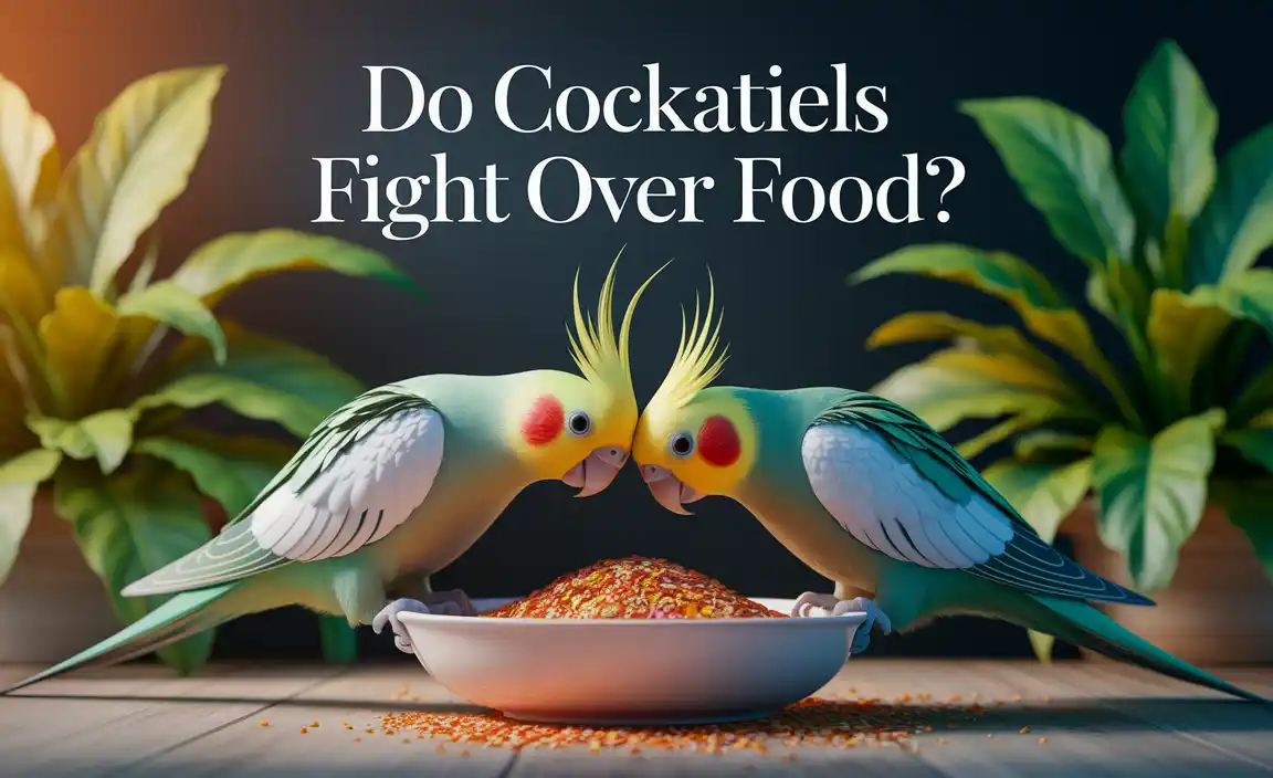 Do Cockatiels Fight Over Food
