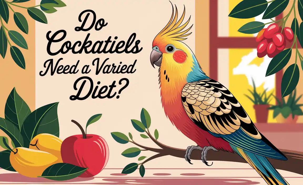 Do Cockatiels Need A Varied Diet