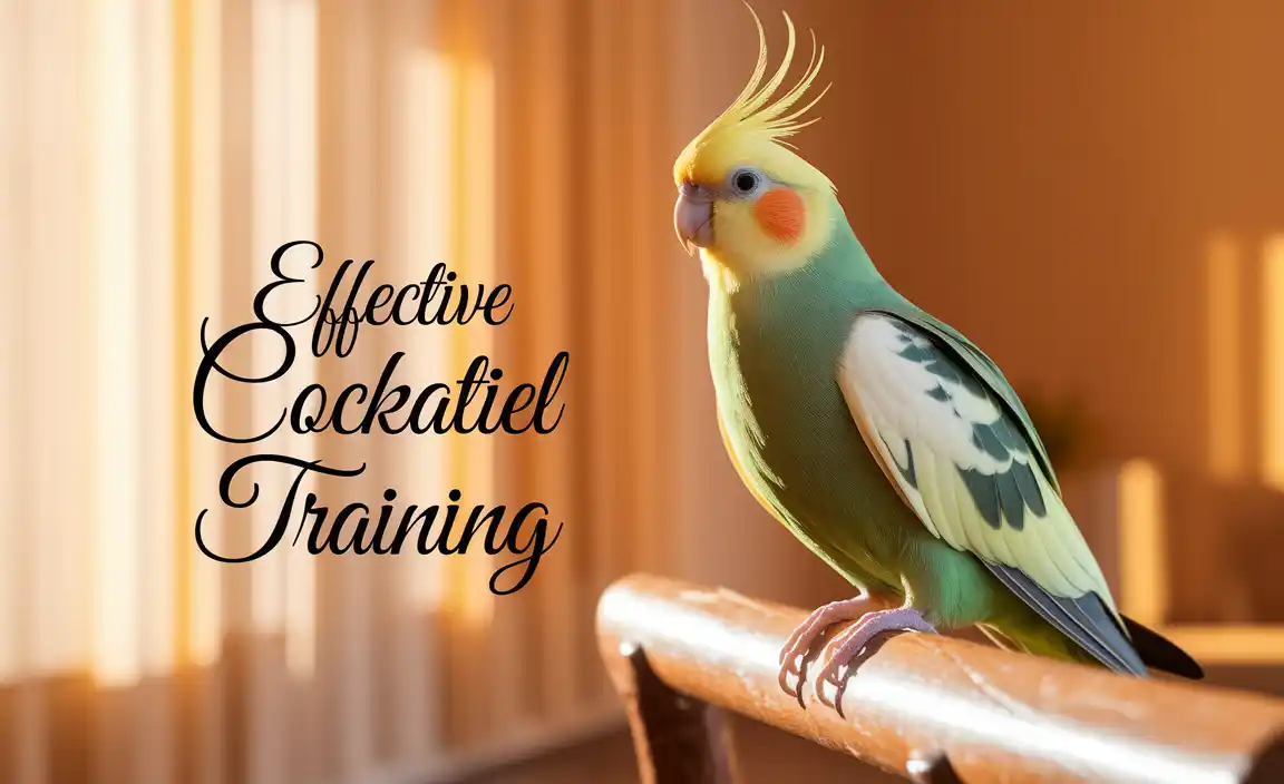 Effective Cockatiel Training