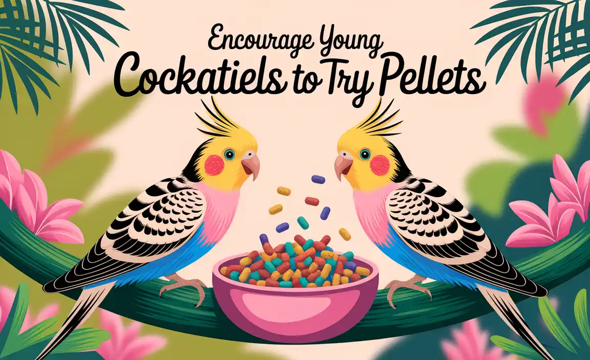 Encourage Young Cockatiels To Try Pellets