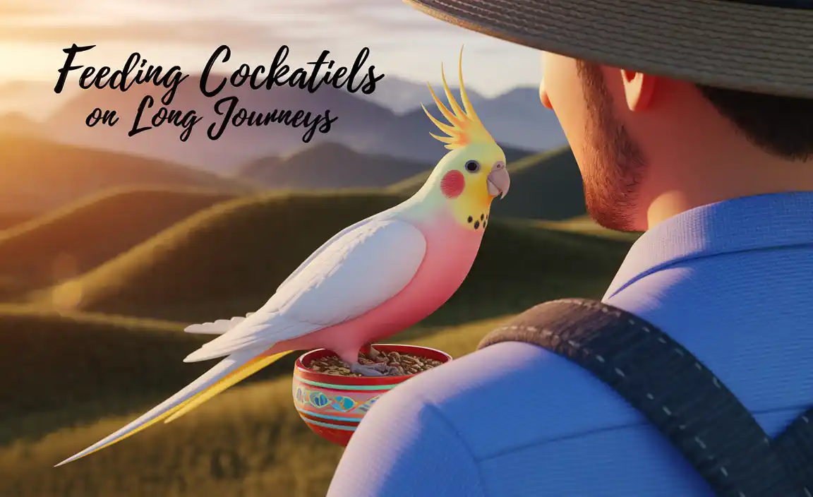 Feeding Cockatiels On Long Journeys