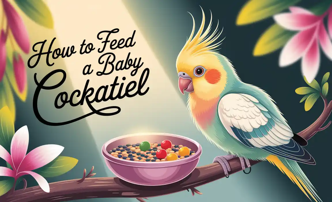 How To Feed A Baby Cockatiel