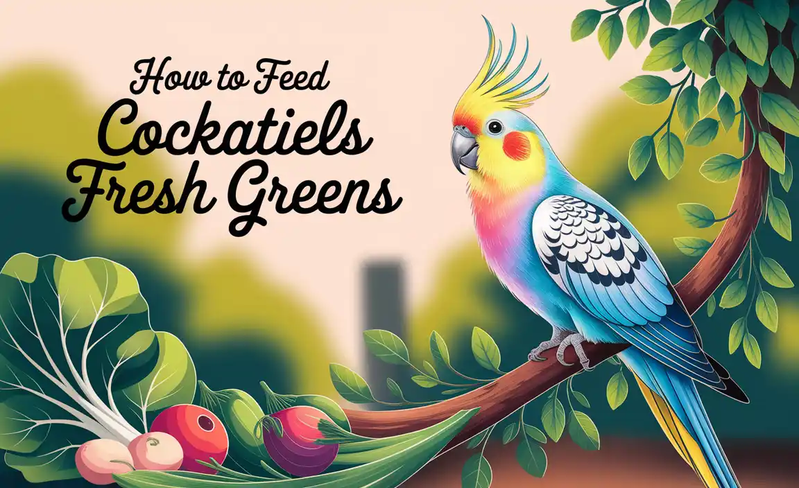 How To Feed Cockatiels Fresh Greens