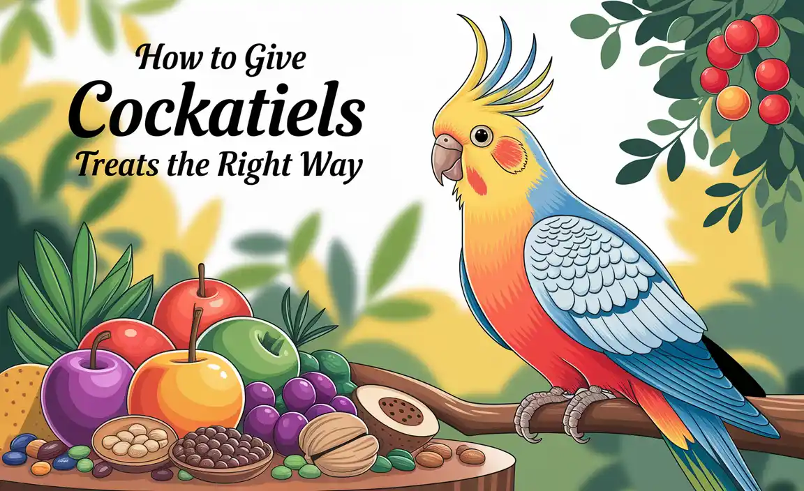 How To Give Cockatiels Treats The Right Way