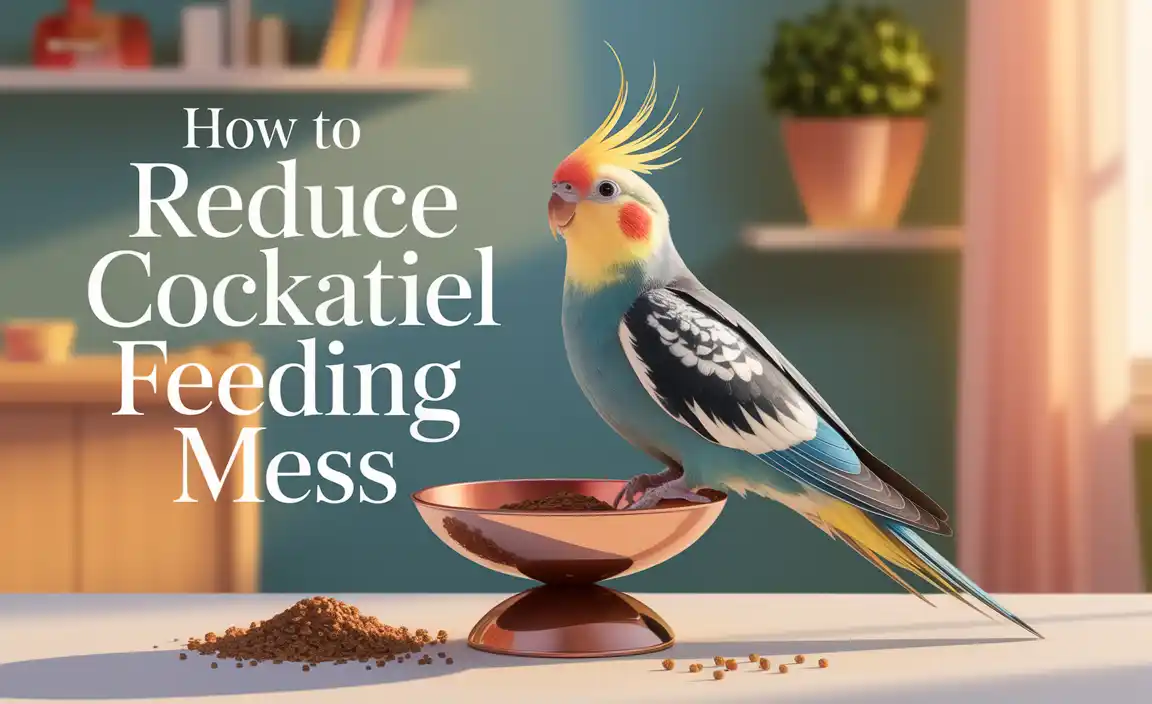 How To Reduce Cockatiel Feeding Mess