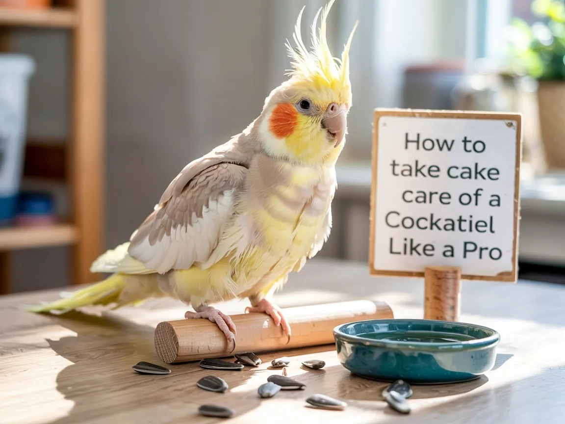 How to Take Care of a Cockatiel Like a Pro