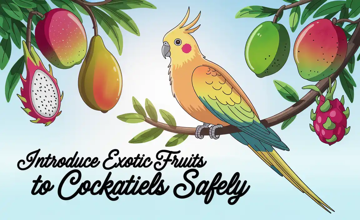 Introduce Exotic Fruits To Cockatiels Safely