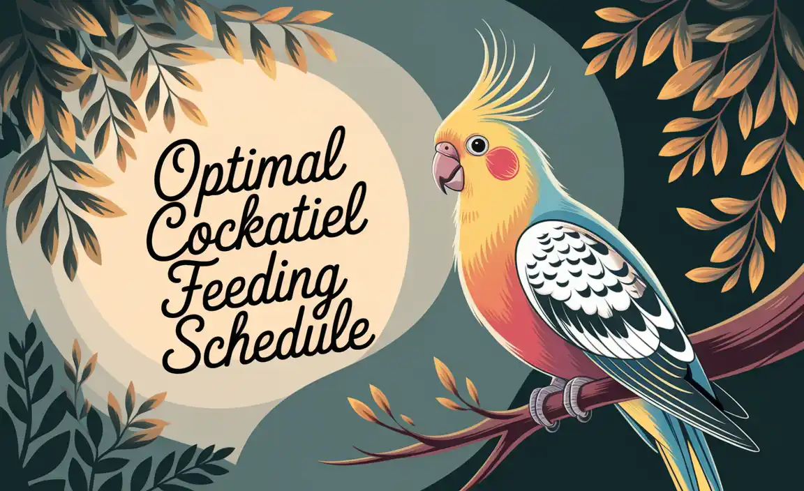 Optimal Cockatiel Feeding Schedule