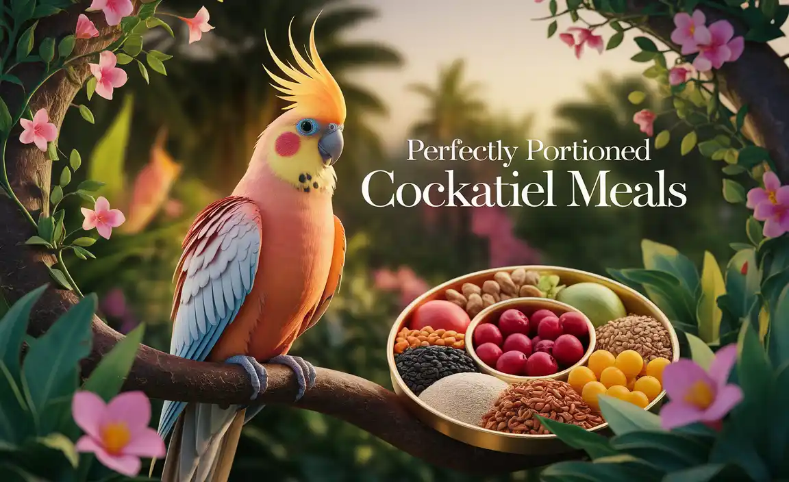 Perfectly Portion Cockatiel Meals