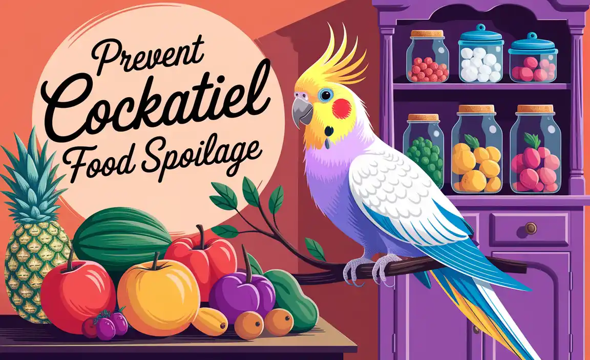 Prevent Cockatiel Food Spoilage
