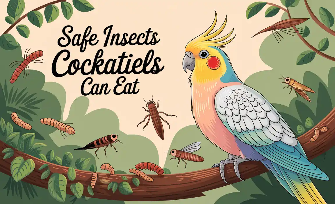 Safe Insects Cockatiels Can Eat