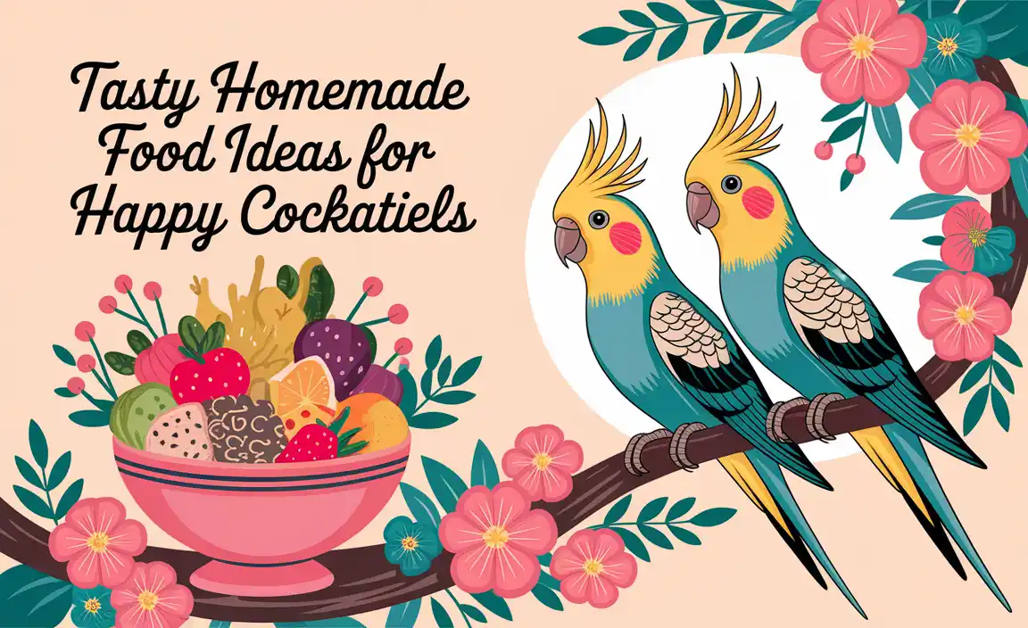 Tasty Homemade Food Ideas For Happy Cockatiels