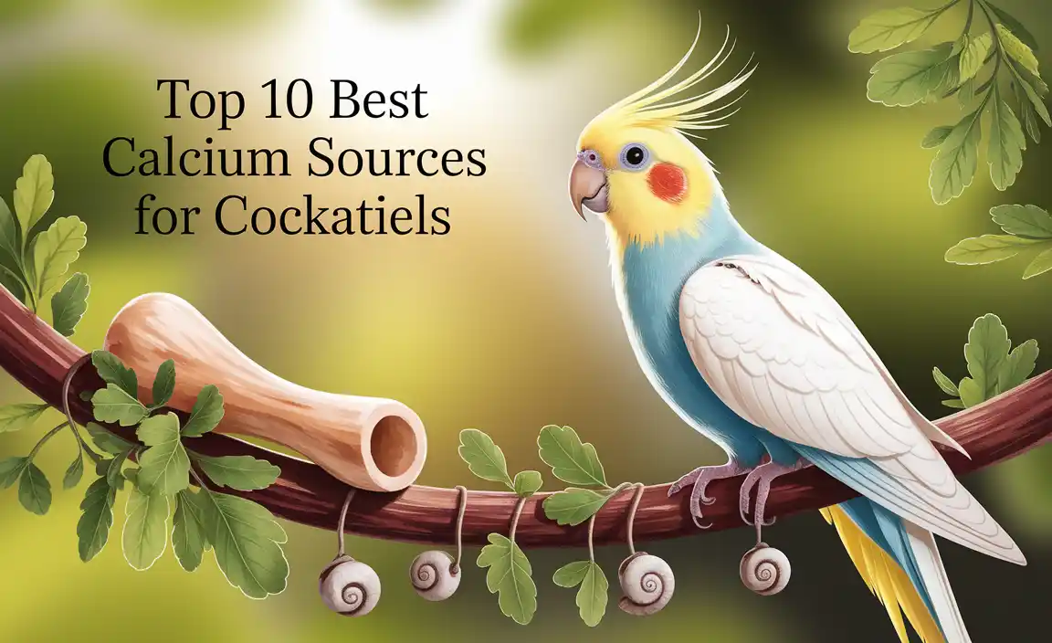Top 10 Best Calcium Sources For Cockatiels
