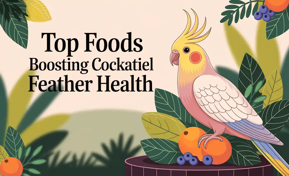 Top Foods Boosting Cockatiel Feather Health