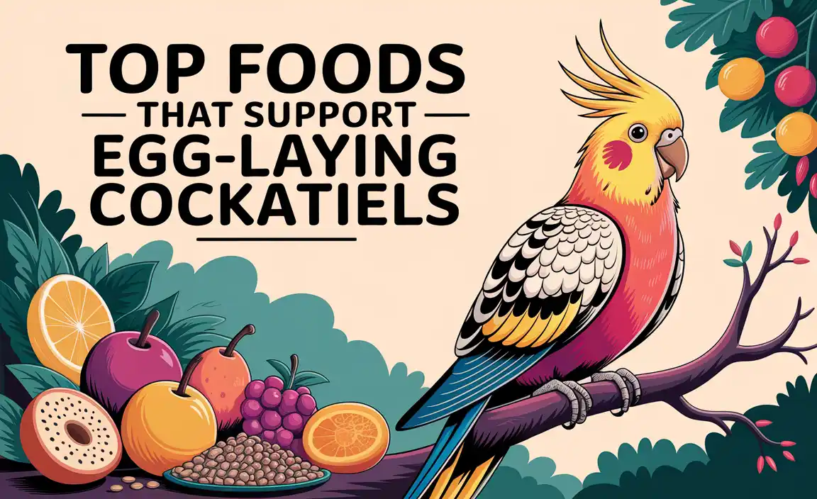 Top Foods That Support Egg-Laying Cockatiels