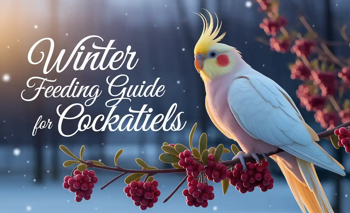 Winter Feeding Guide For Cockatiels