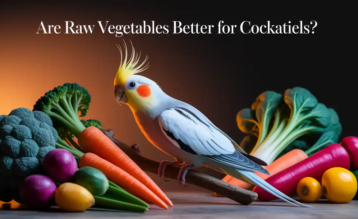 Are Raw Vegetables Better For Cockatiels