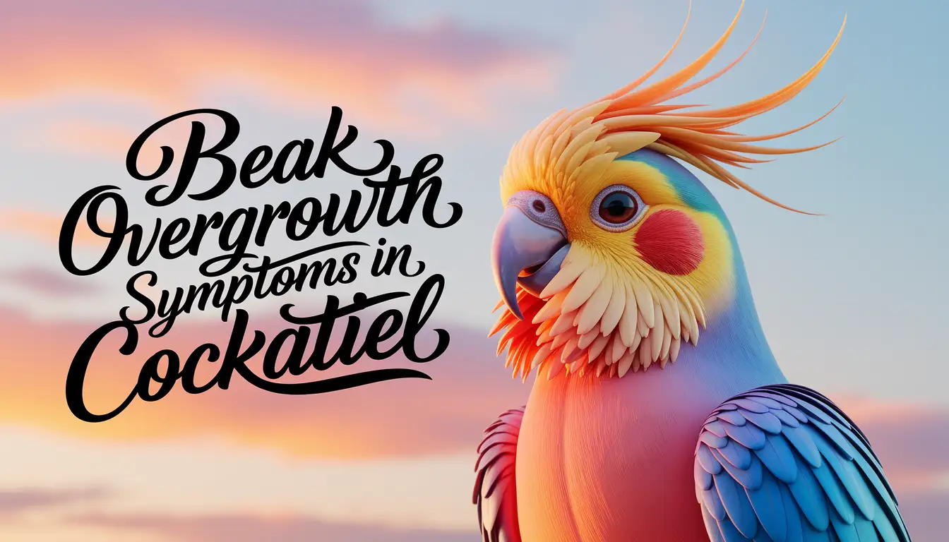 Beak Overgrowth Symptoms in Cockatiel