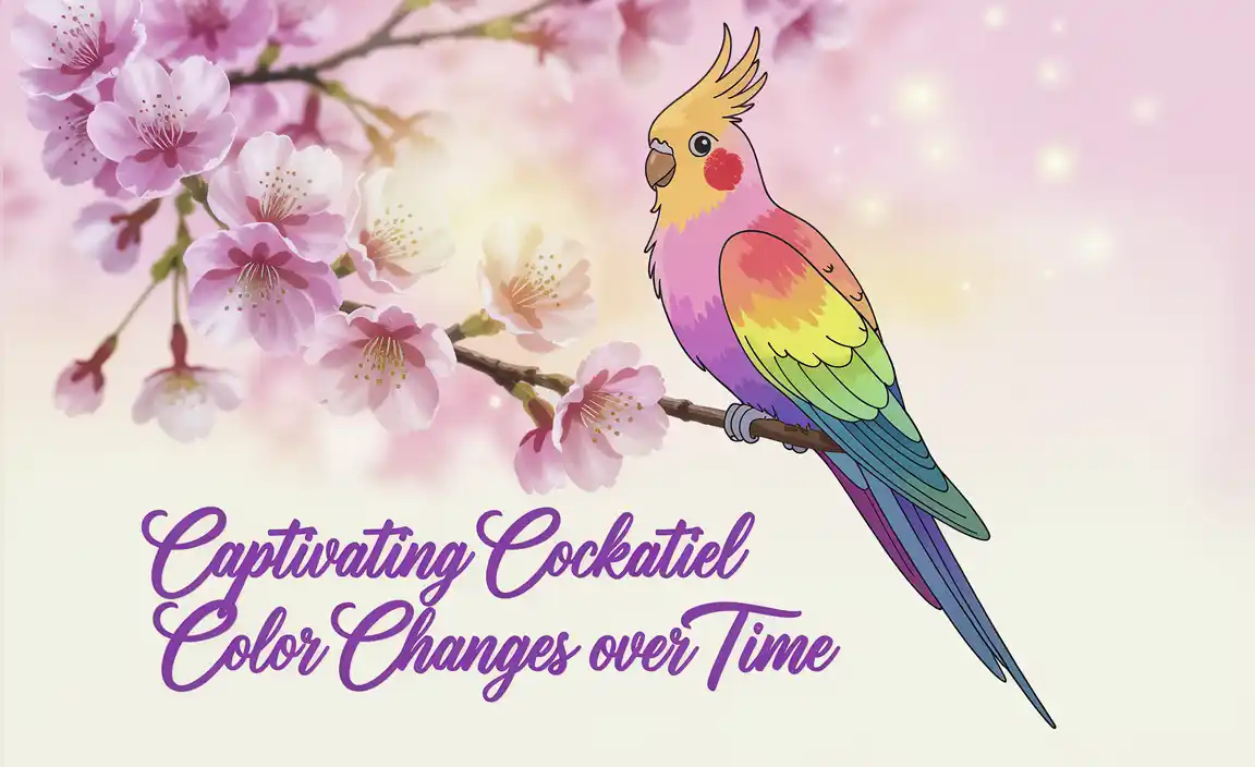 Captivating Cockatiel Color Changes Over Time