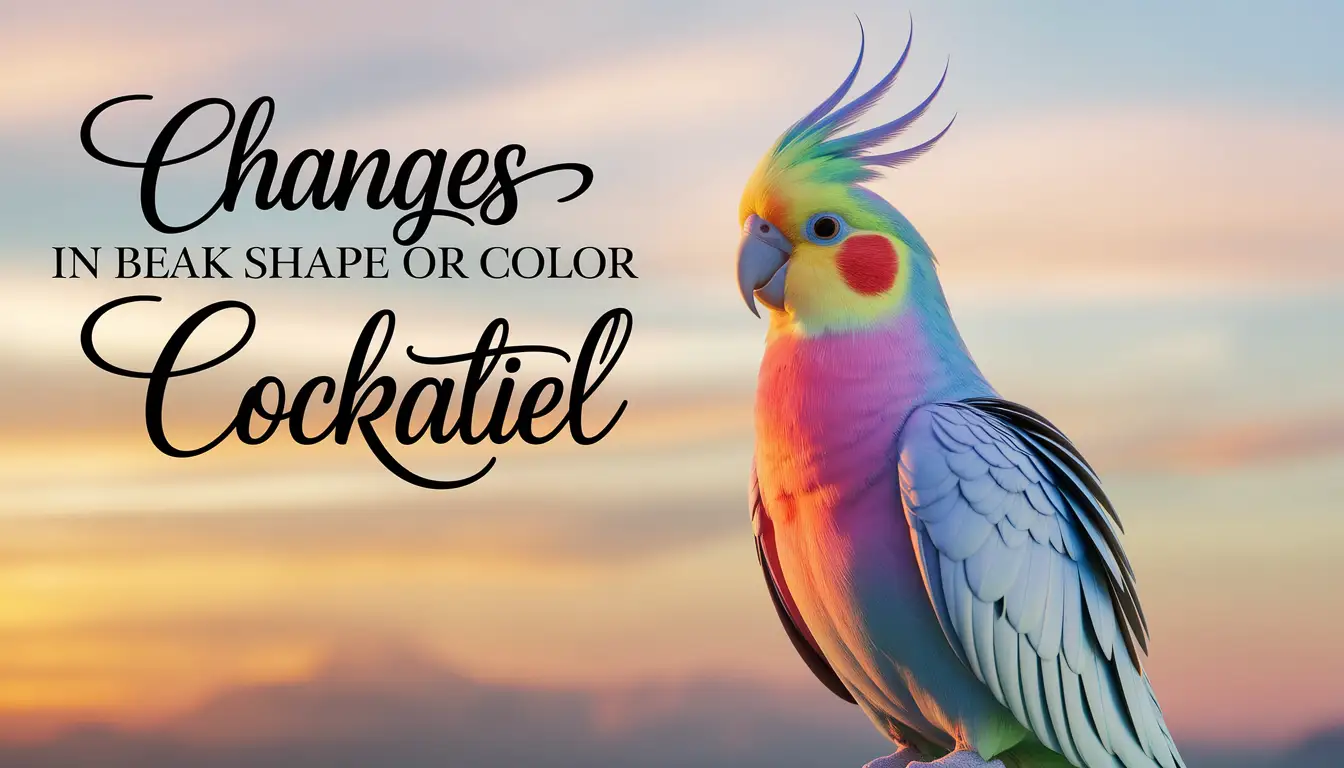 Changes in Beak Shape or Color