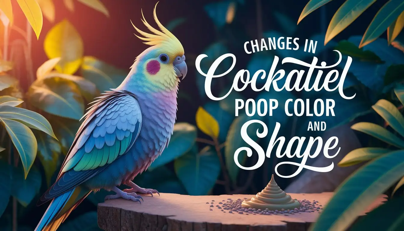 Changes in Cockatiel Poop Color and Shape