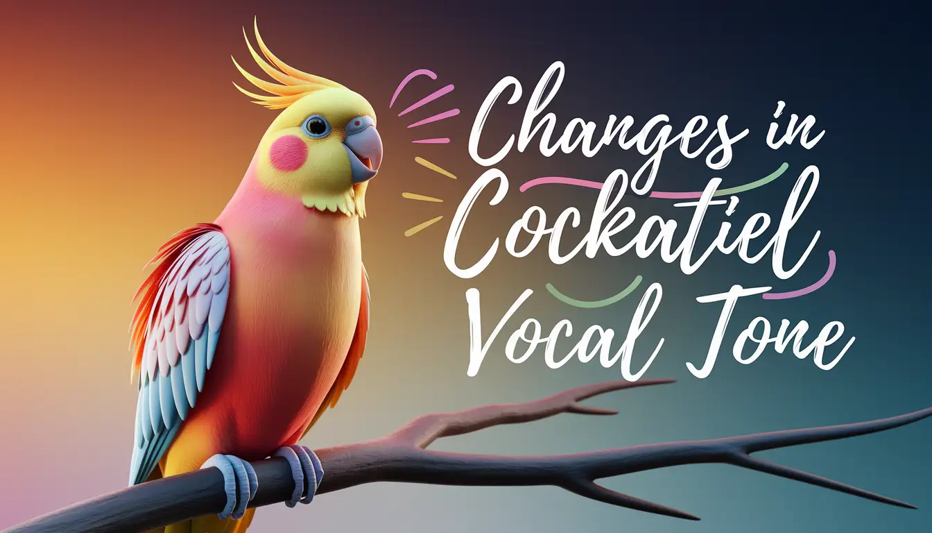 Changes in Cockatiel Vocal Tone
