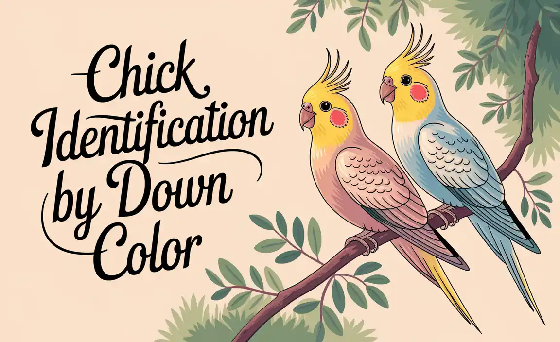 Chick Identification By Down Color