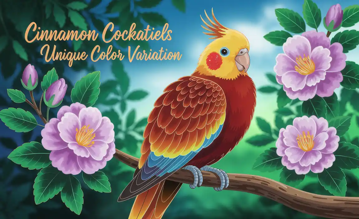 Cinnamon Cockatiels: Unique Color Variation