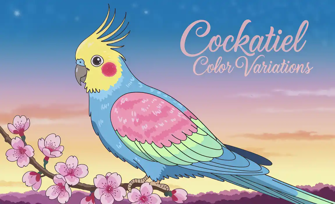Cockatiel Color Variations