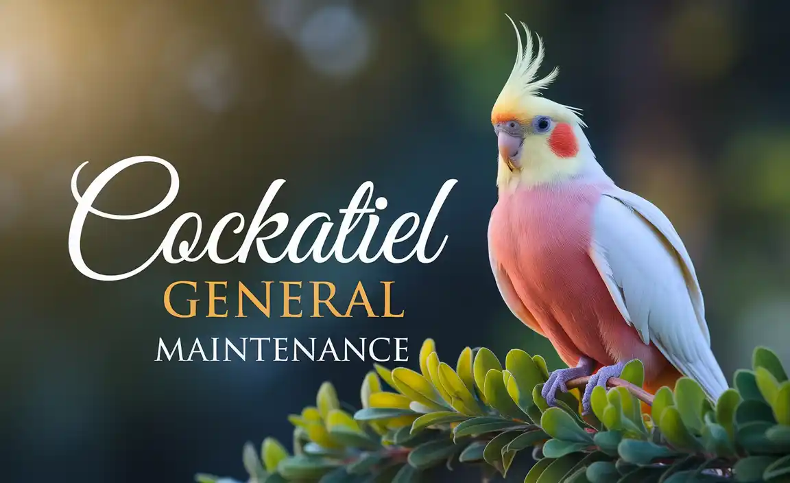 Cockatiel General Maintenance