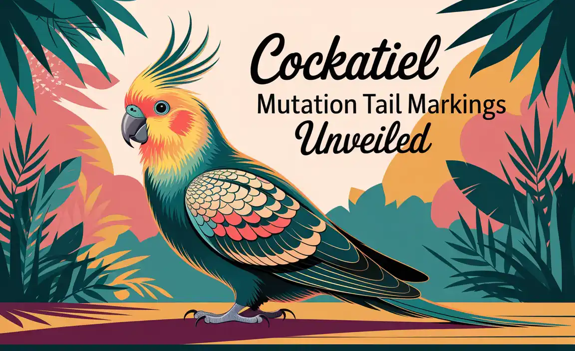 Cockatiel Mutation Tail Markings Unveiled