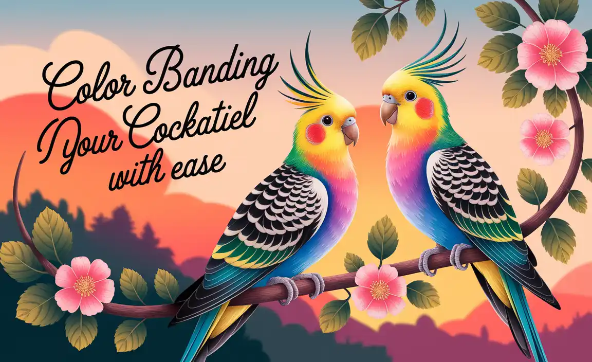 Color Banding: Id Your Cockatiel With Ease