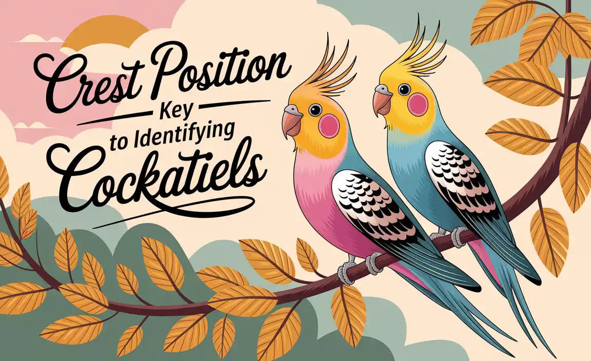 Crest Position: Key To Identifying Cockatiels