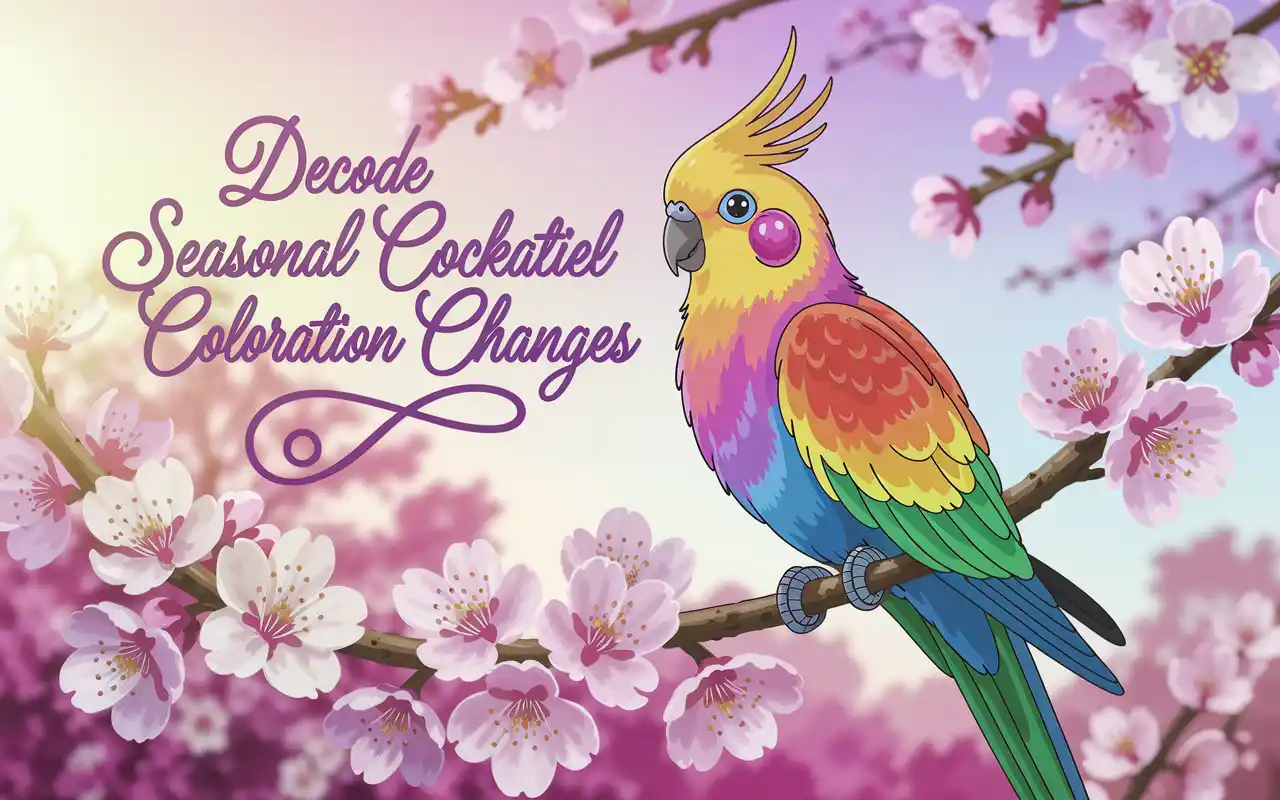 Decode Seasonal Cockatiel Coloration Changes