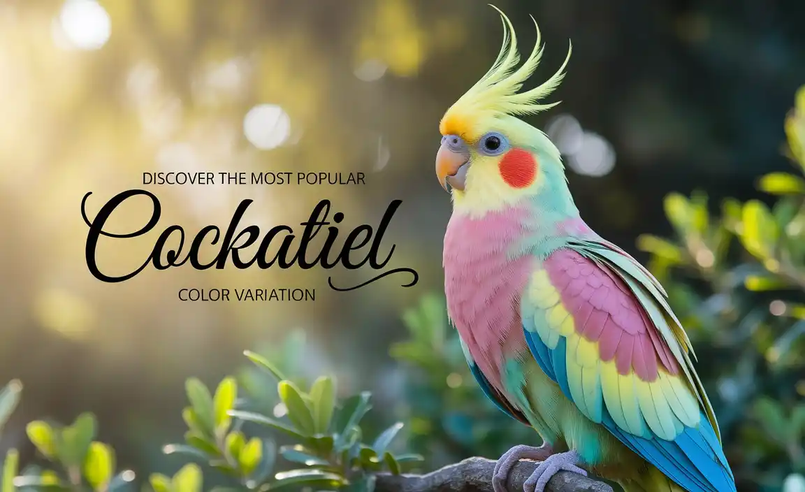 Discover The Most Popular Cockatiel Color Variation