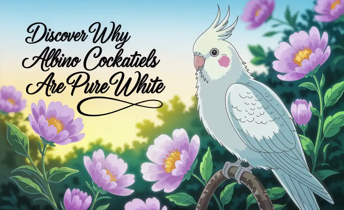 Discover Why Albino Cockatiels Are Pure White