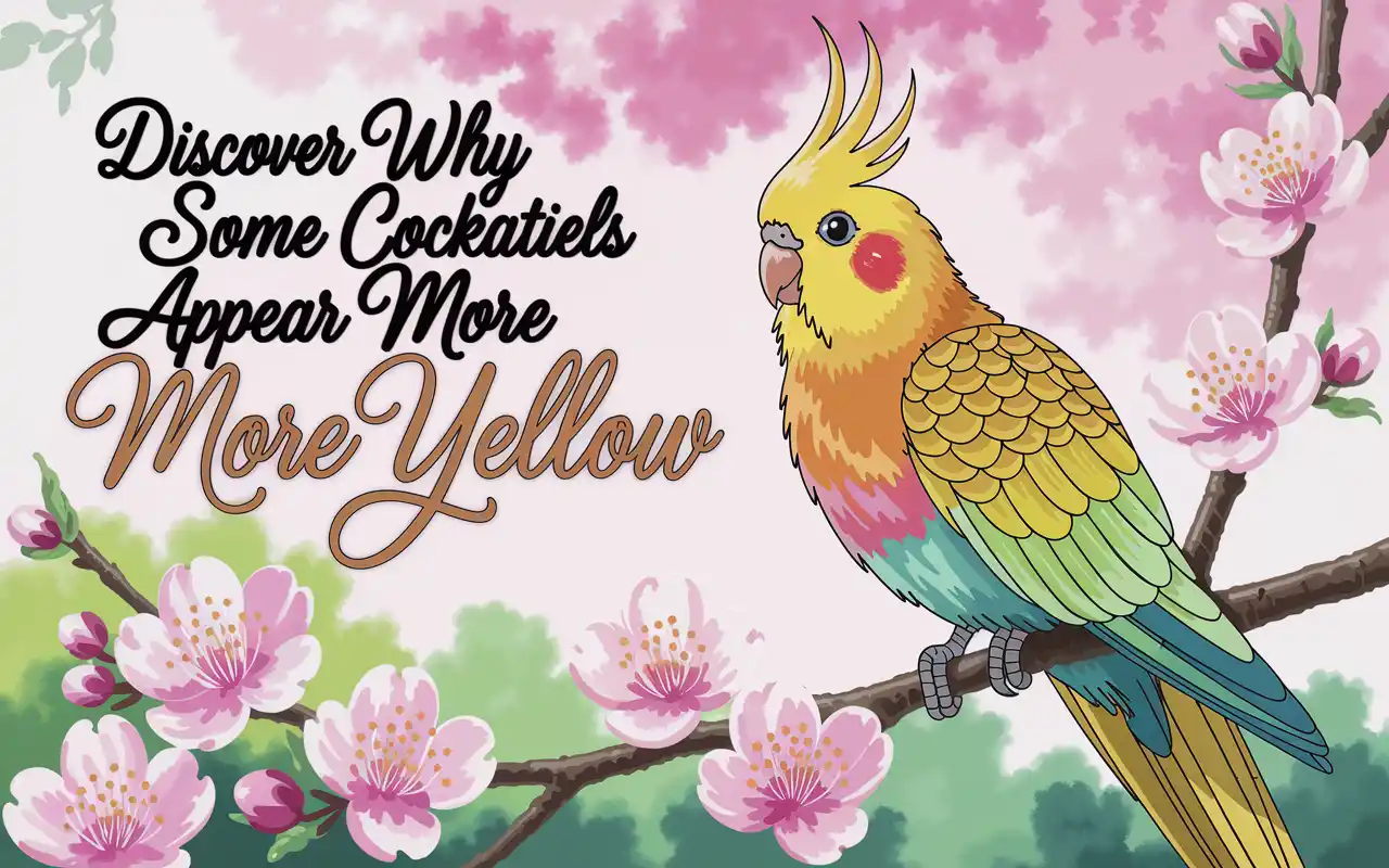 Discover Why Some Cockatiels Appear More Yellow