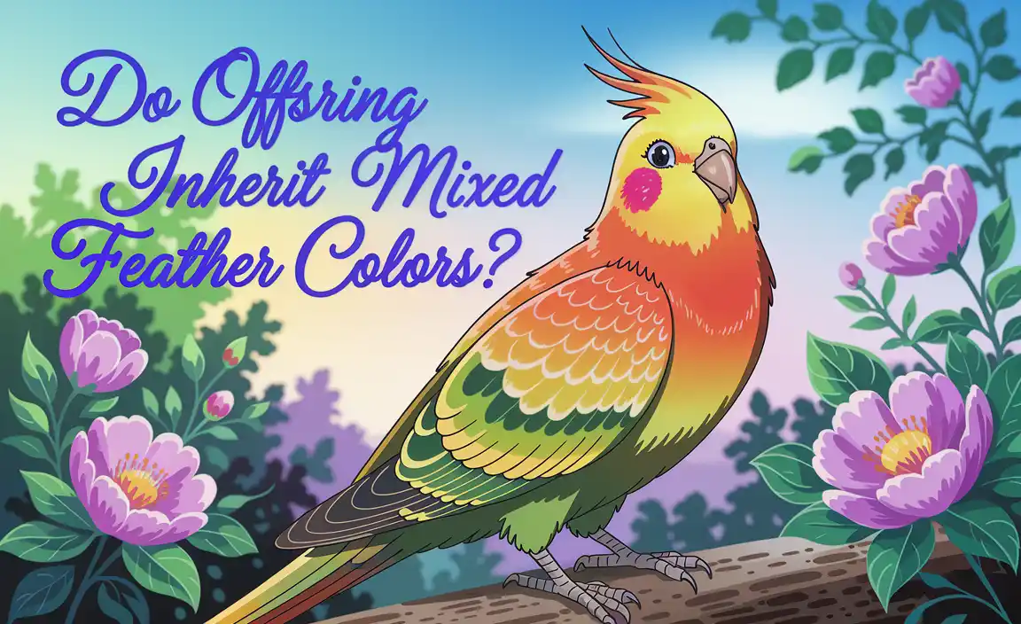 Do Offspring Inherit Mixed Feather Colors
