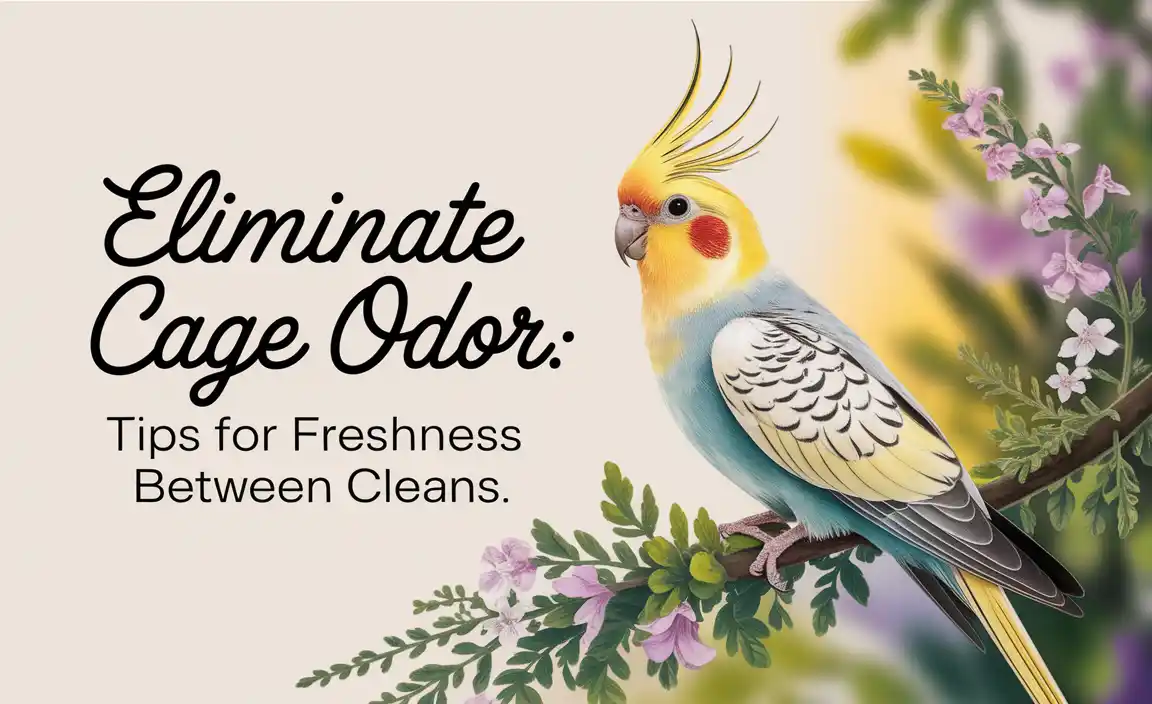 Eliminate Cage Odor: Tips For Freshness Between Cleans