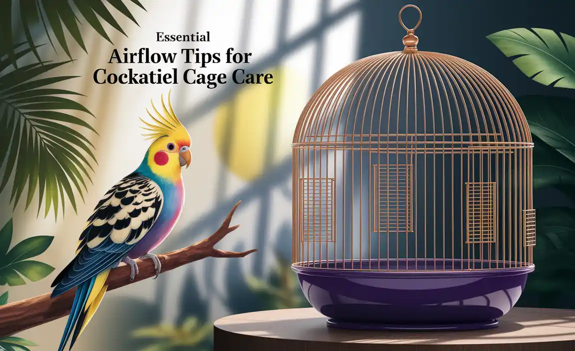 Essential Airflow Tips For Cockatiel Cage Care