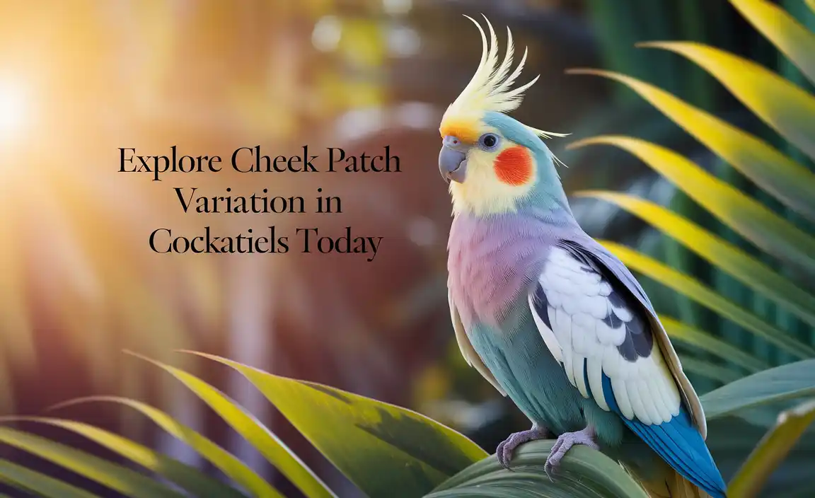 Explore Cheek Patch Variation In Cockatiels Today