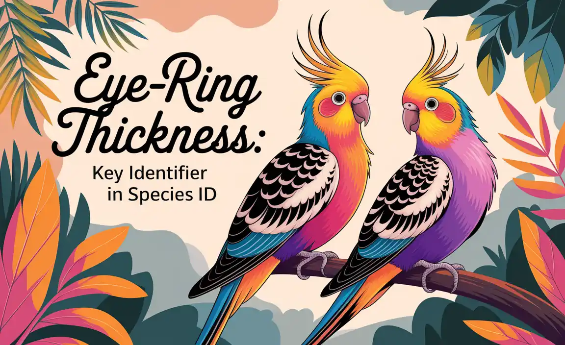 Eye-Ring Thickness: Key Identifier In Species Id