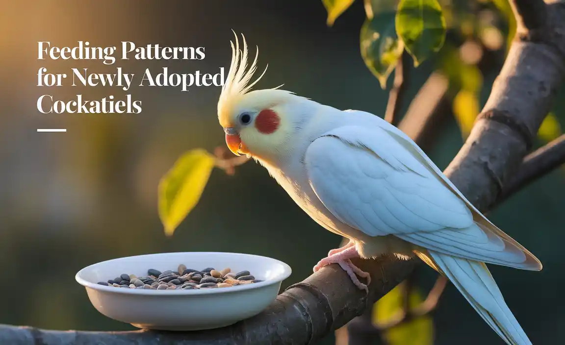 Feeding Patterns For Newly Adopted Cockatiels